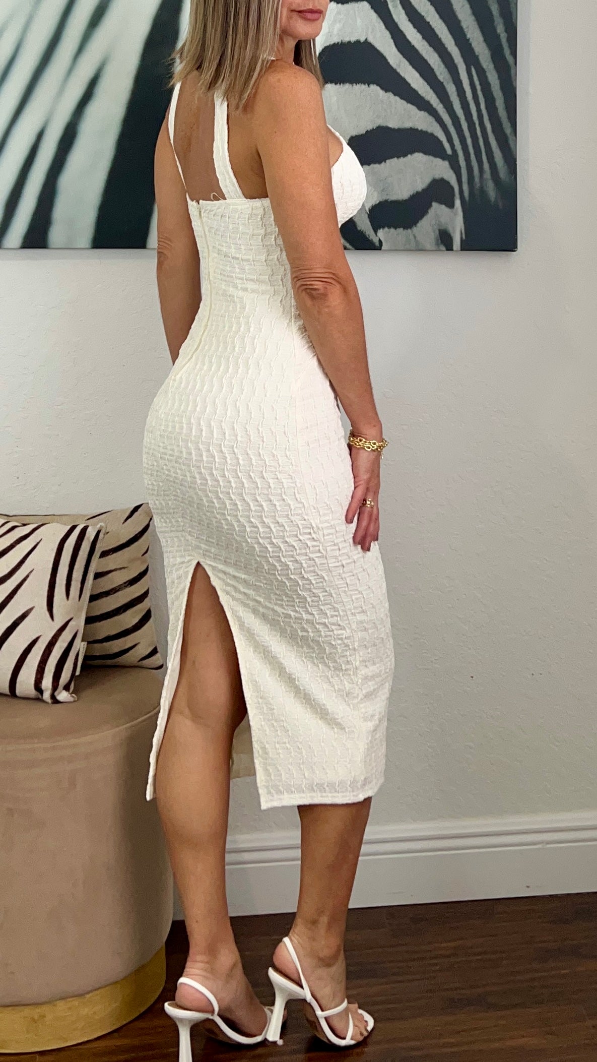 White  Privy  dress