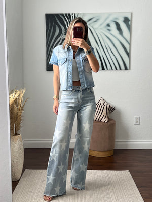 Stars  Blue  Risen  Jeans