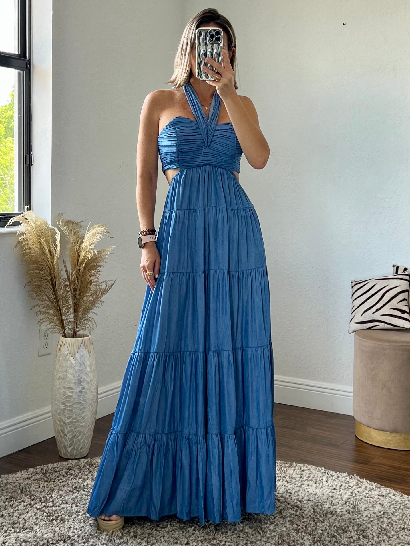 Blue  maxi dress