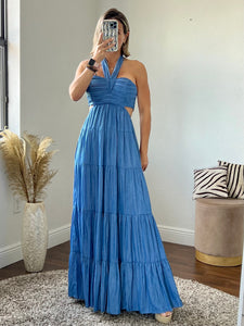 Blue  maxi dress