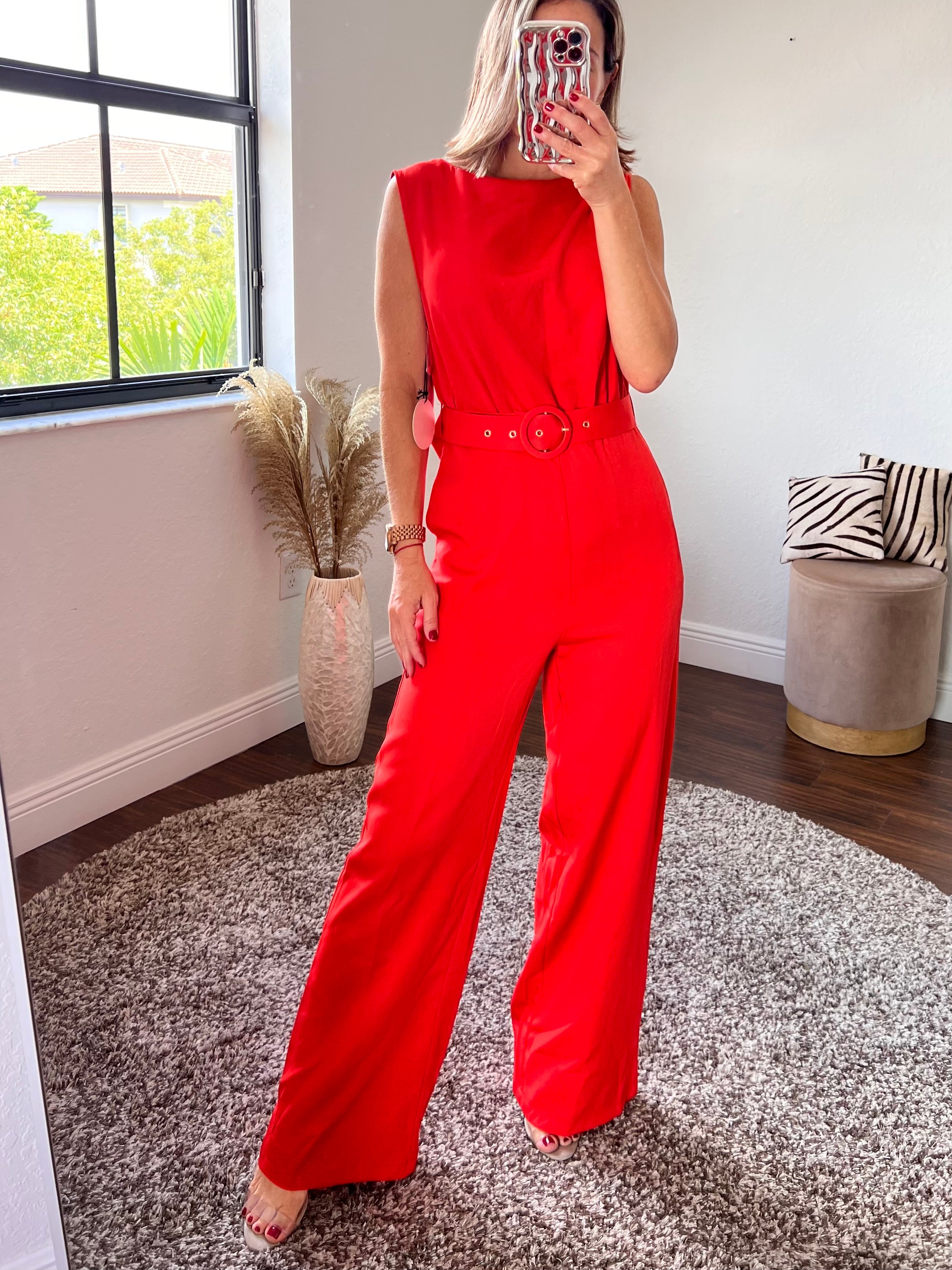 Honey jumpsuit  in Orange