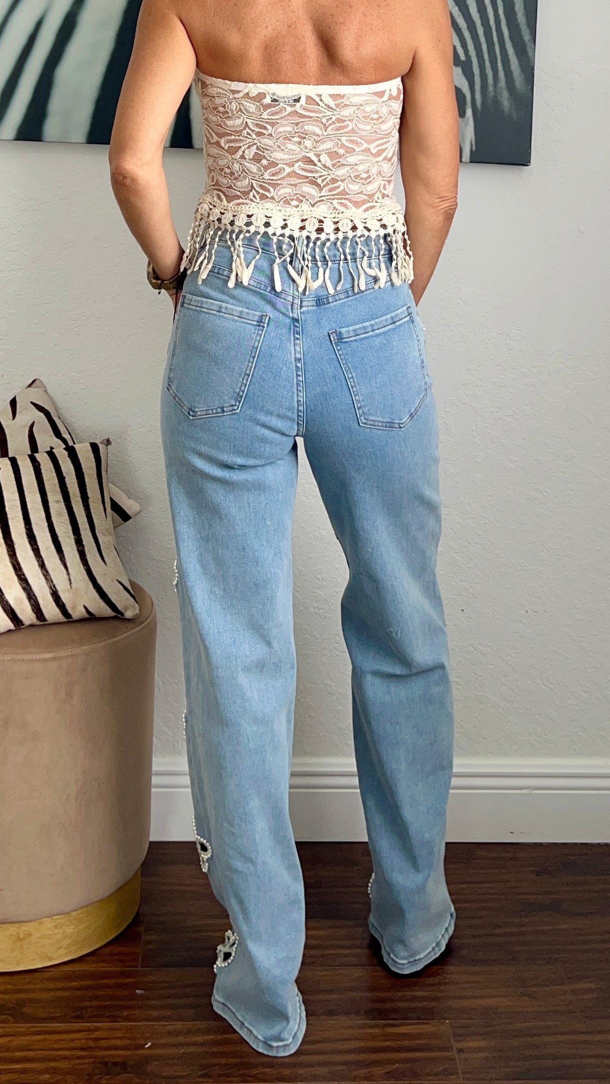 Pearls   jeans