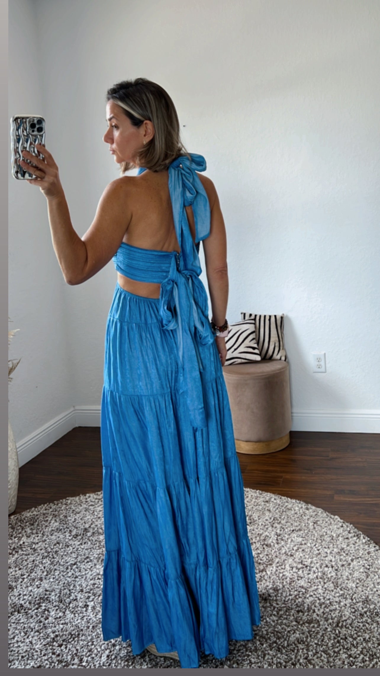 Blue  maxi dress