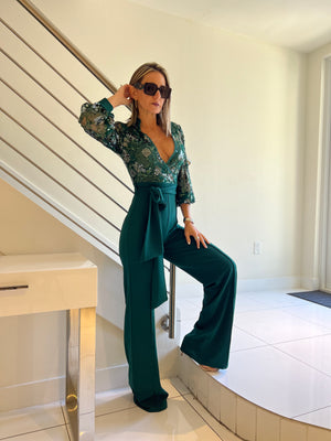 Green Valentines   Jumpsuit