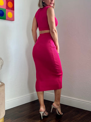Pink  signature dress